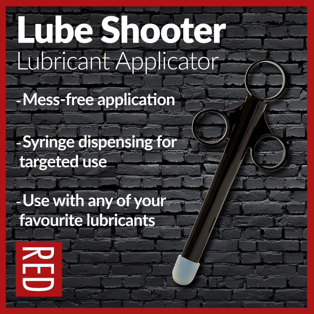 Prowler RED Lube Shooter Black