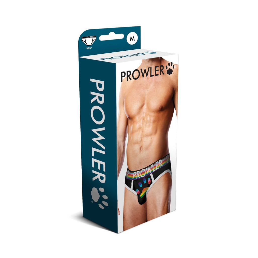 Prowler Black Oversized Paw Brief