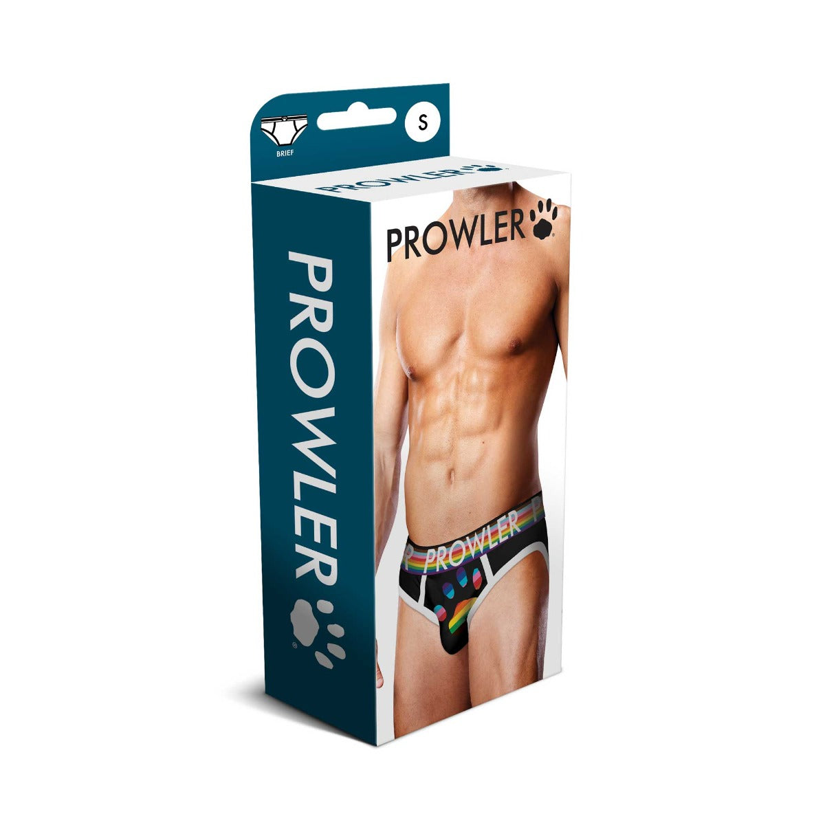 Prowler Black Oversized Paw Brief