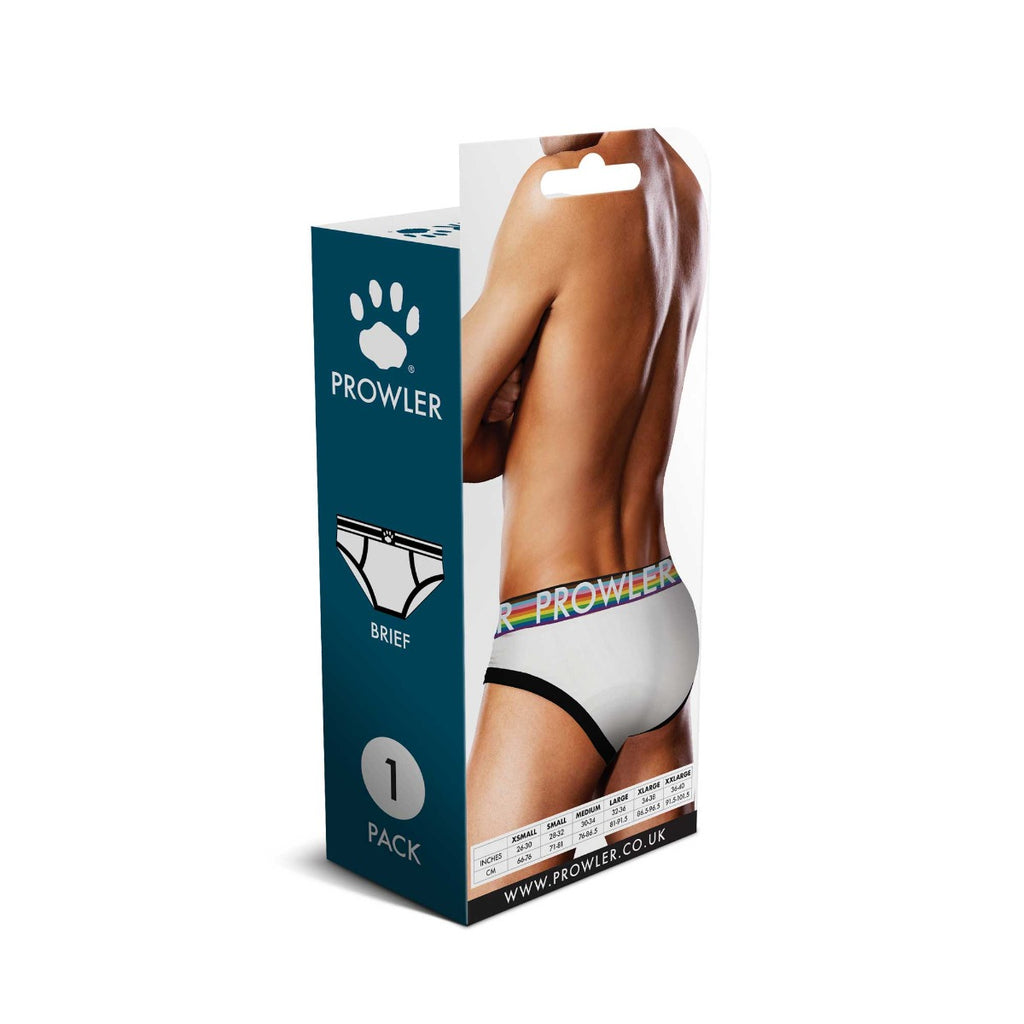 Prowler White Oversized Paw Brief