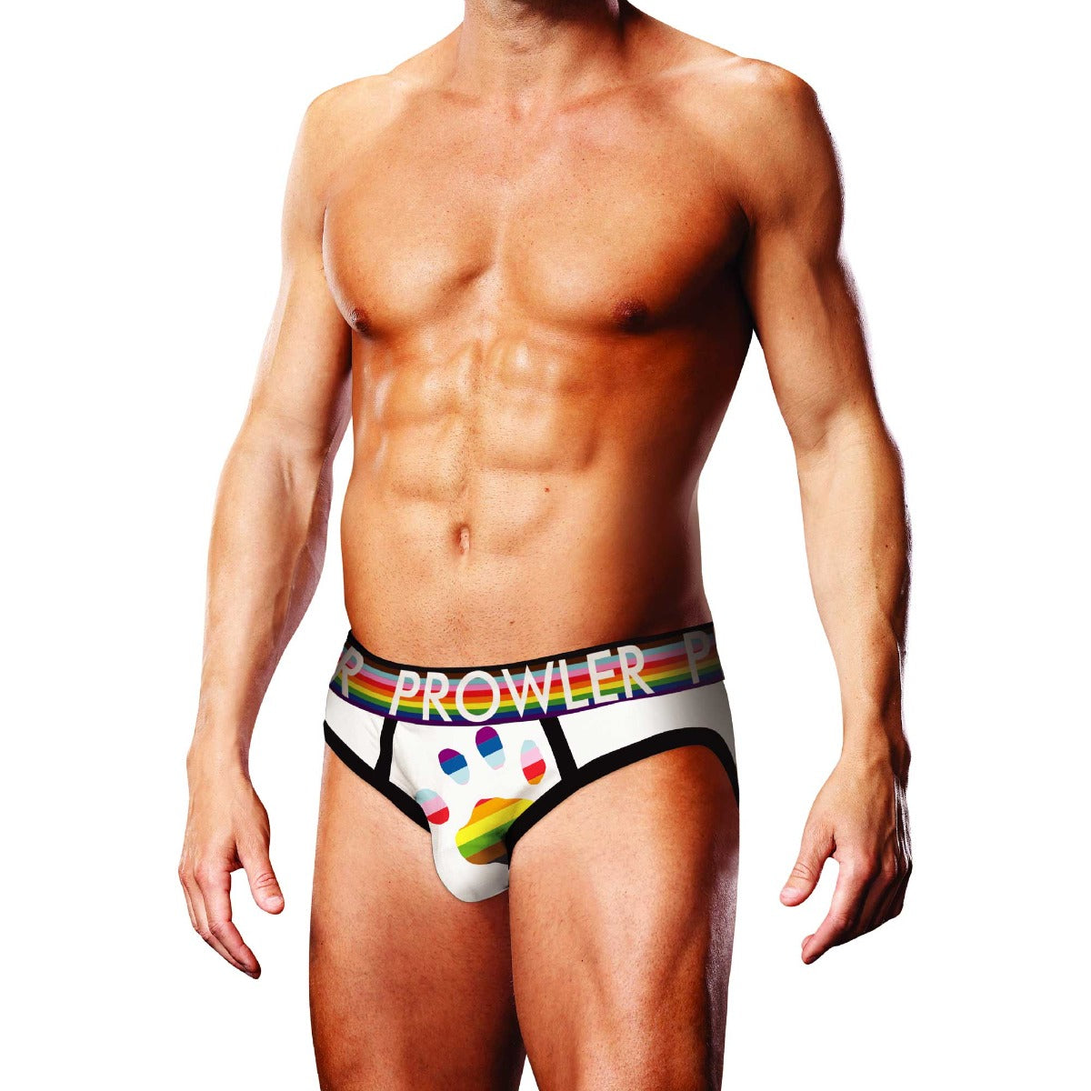 Prowler White Oversized Paw Brief