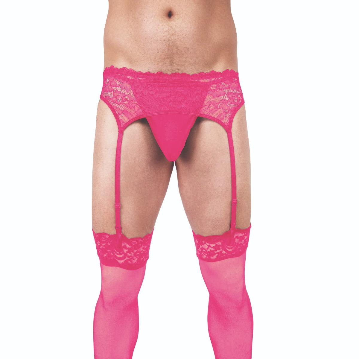 Prowler Lace Garter Set