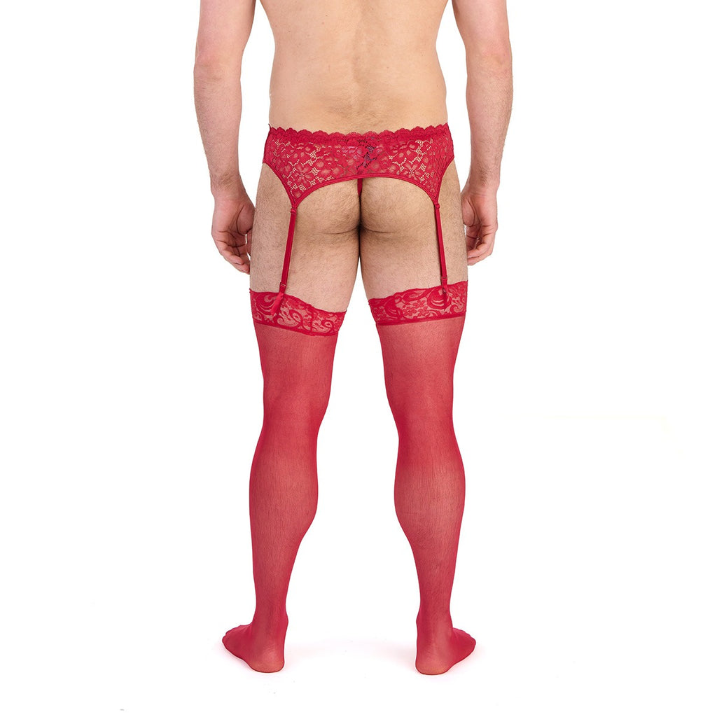 Prowler Lace Garter Set