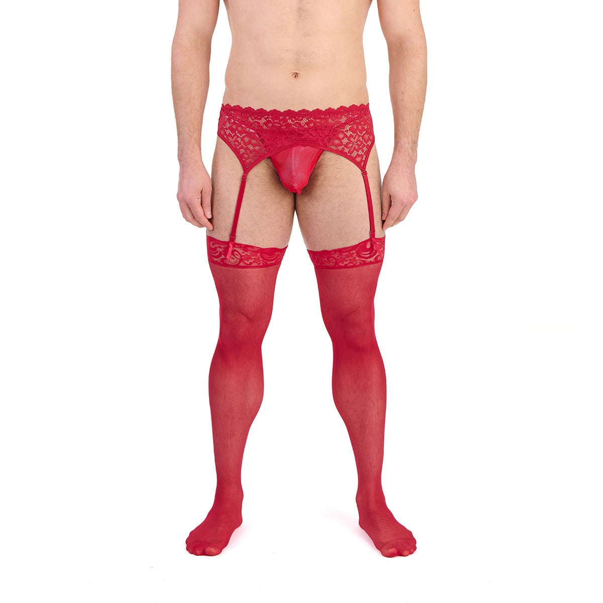 Prowler Lace Garter Set