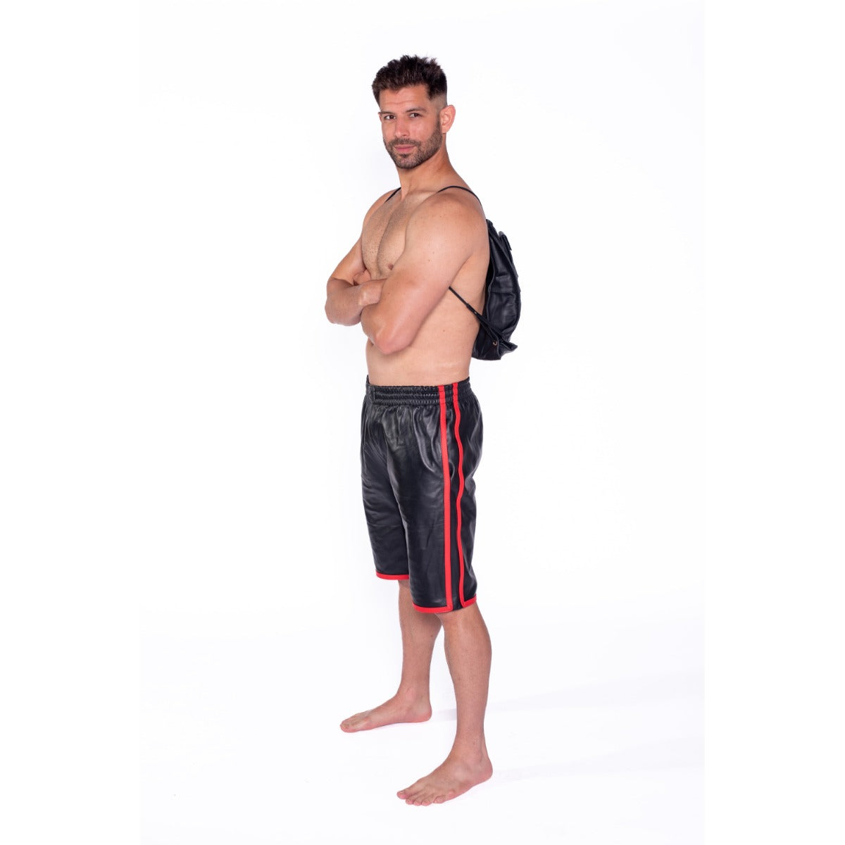 Prowler RED Leather Shoulder Bag