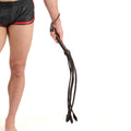 Prowler RED Brown Leather Flogger