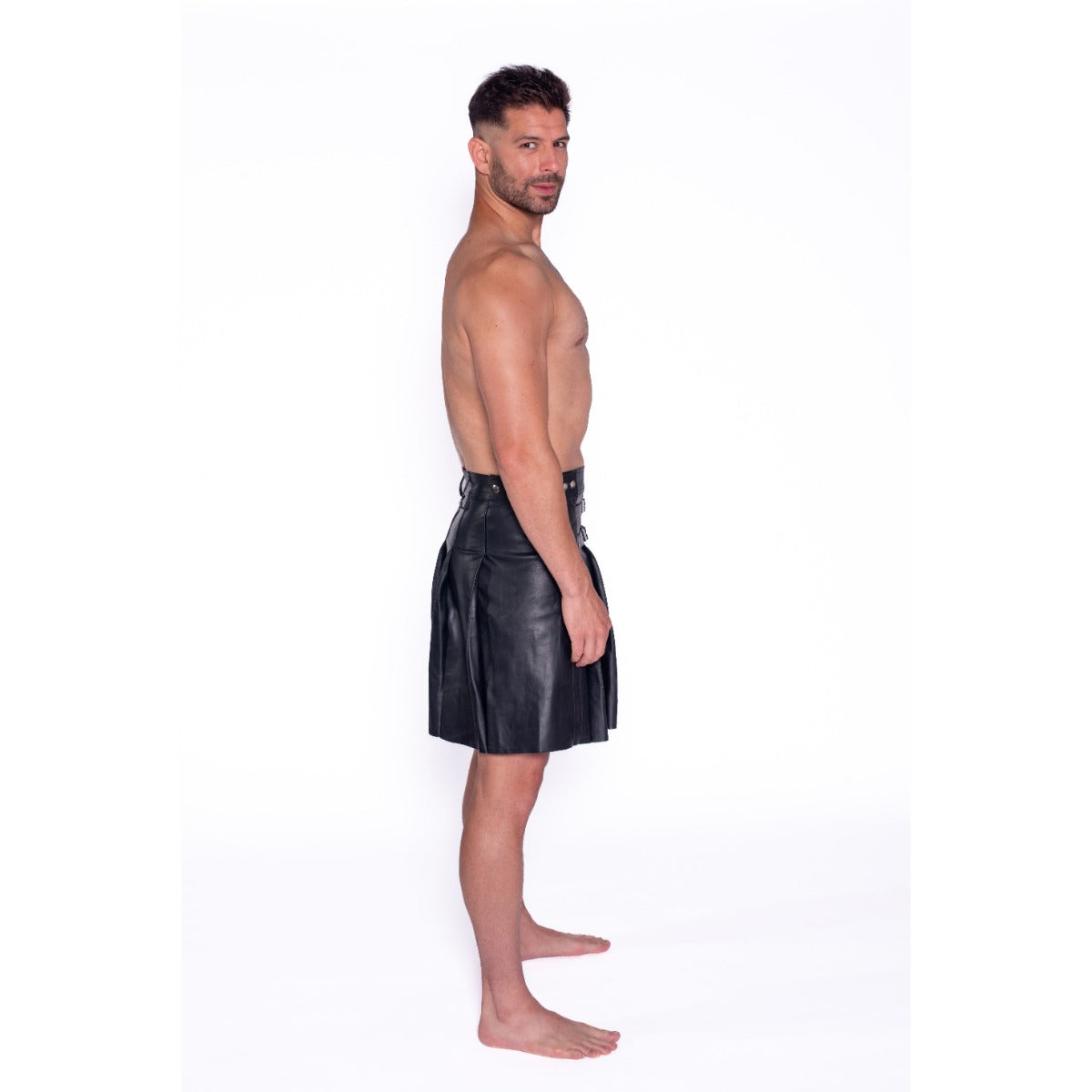 Prowler RED Leather Kilt 42 to 44inch Waist