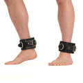 Prowler RED Leather Lockable Ankle Restraints SM