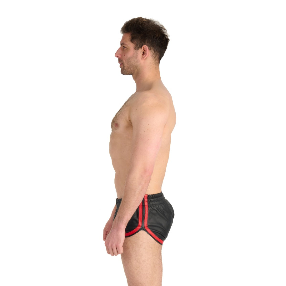Prowler RED Leather Sports Shorts
