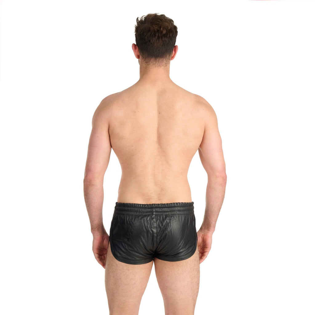 Prowler RED Leather Sports Shorts