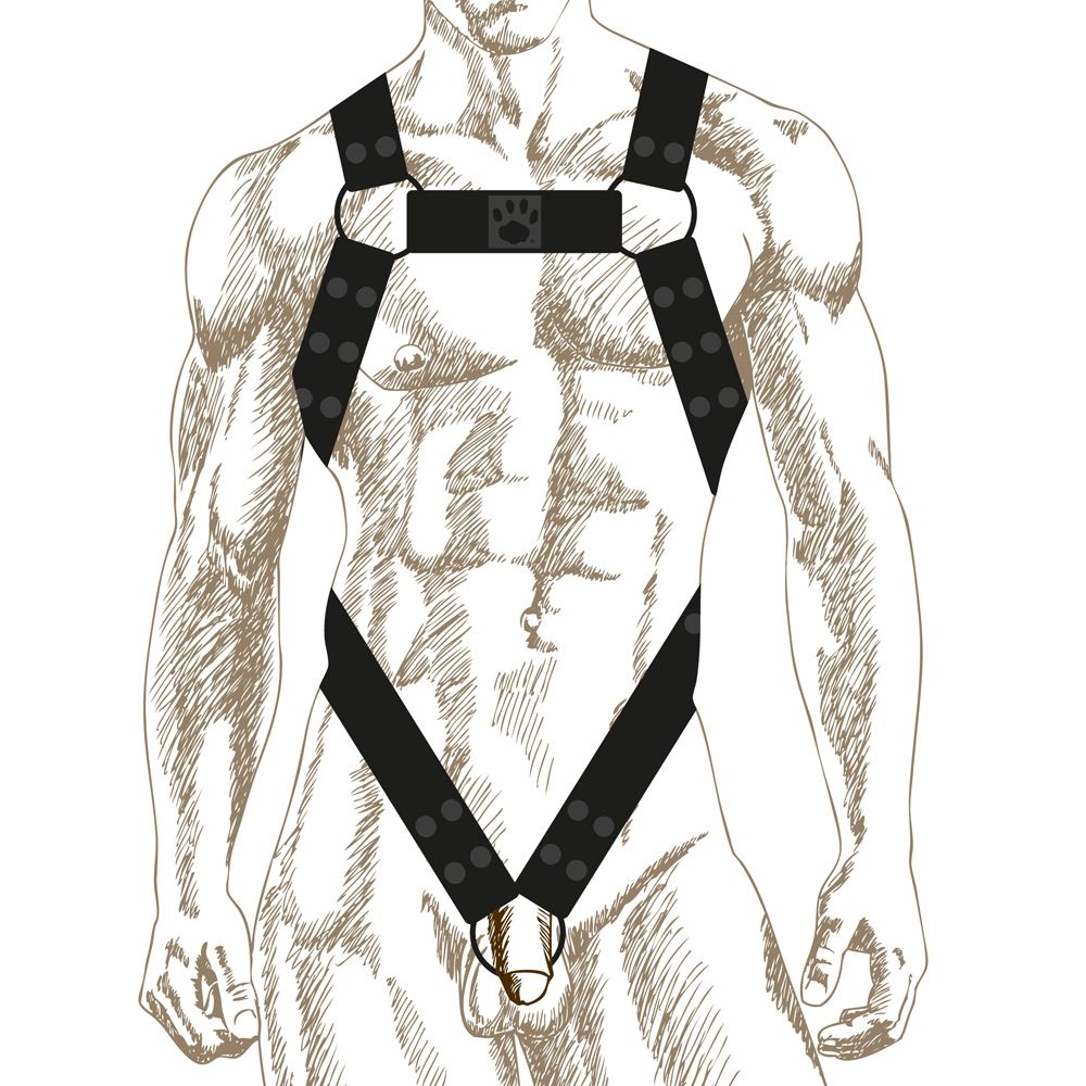 Prowler RED Noir Body Harness