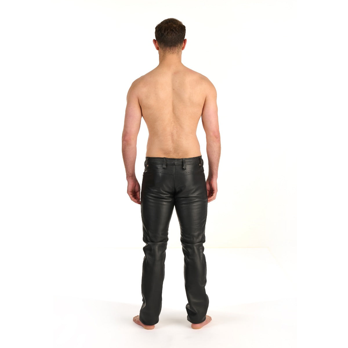 Prowler RED Leather Jeans