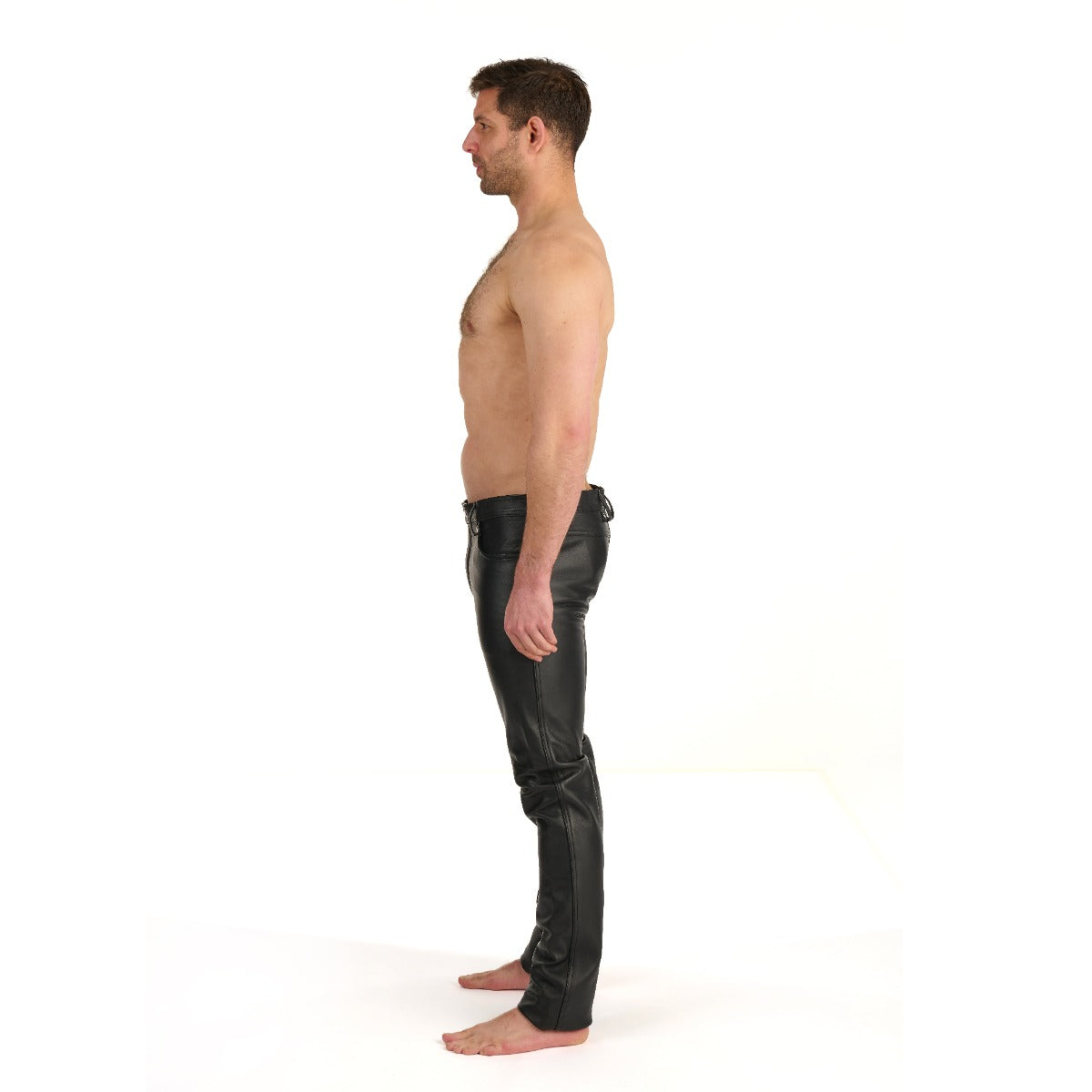 Prowler RED Leather Jeans