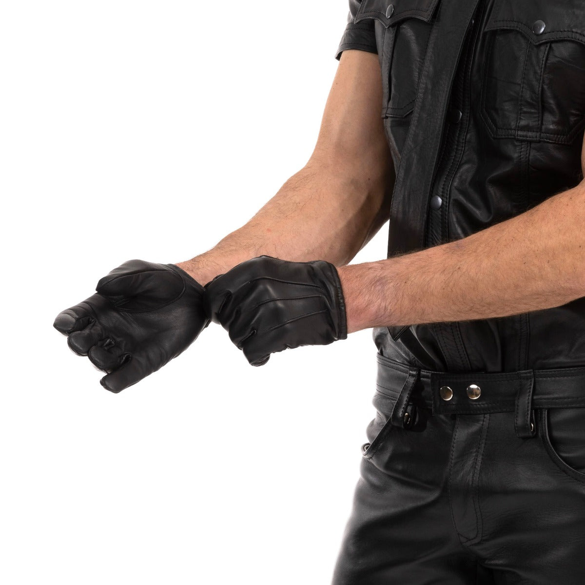 Prowler RED Leather Gloves