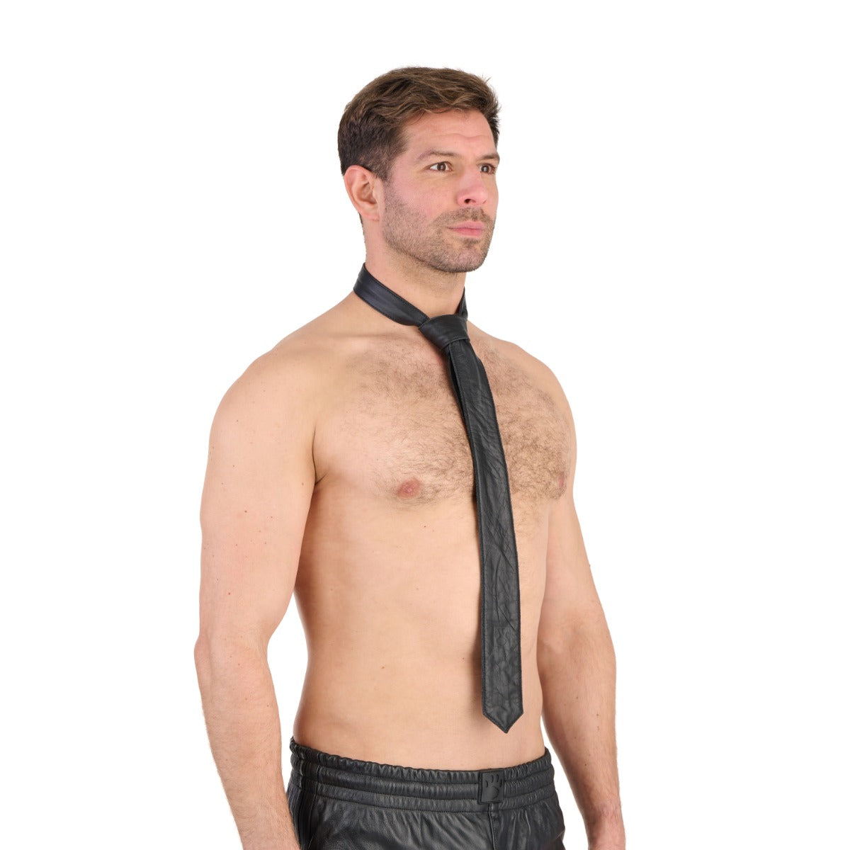 Prowler RED Leather Tie