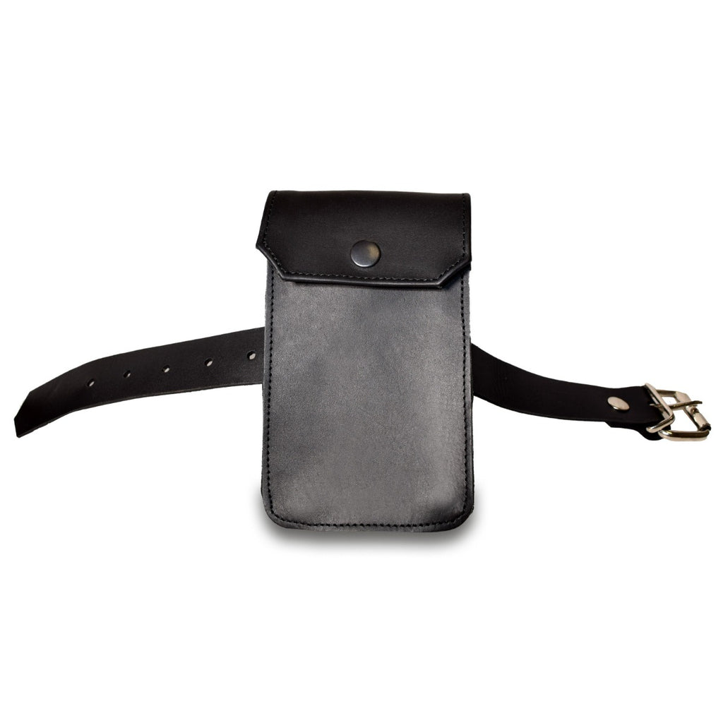 Prowler RED Leather Bicep Pouch With Adjustable Buckle