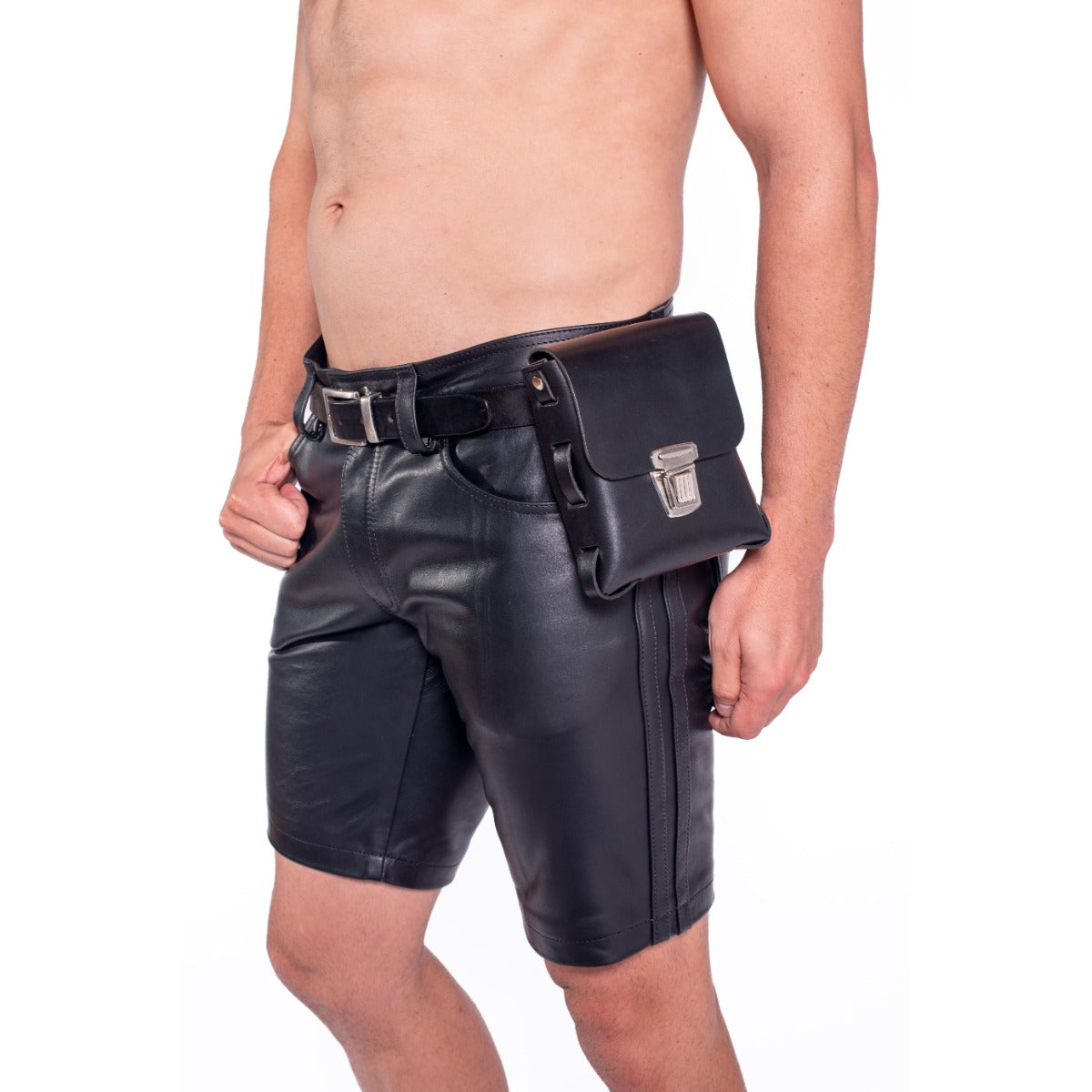 Prowler RED Leather Large Belt Pouch