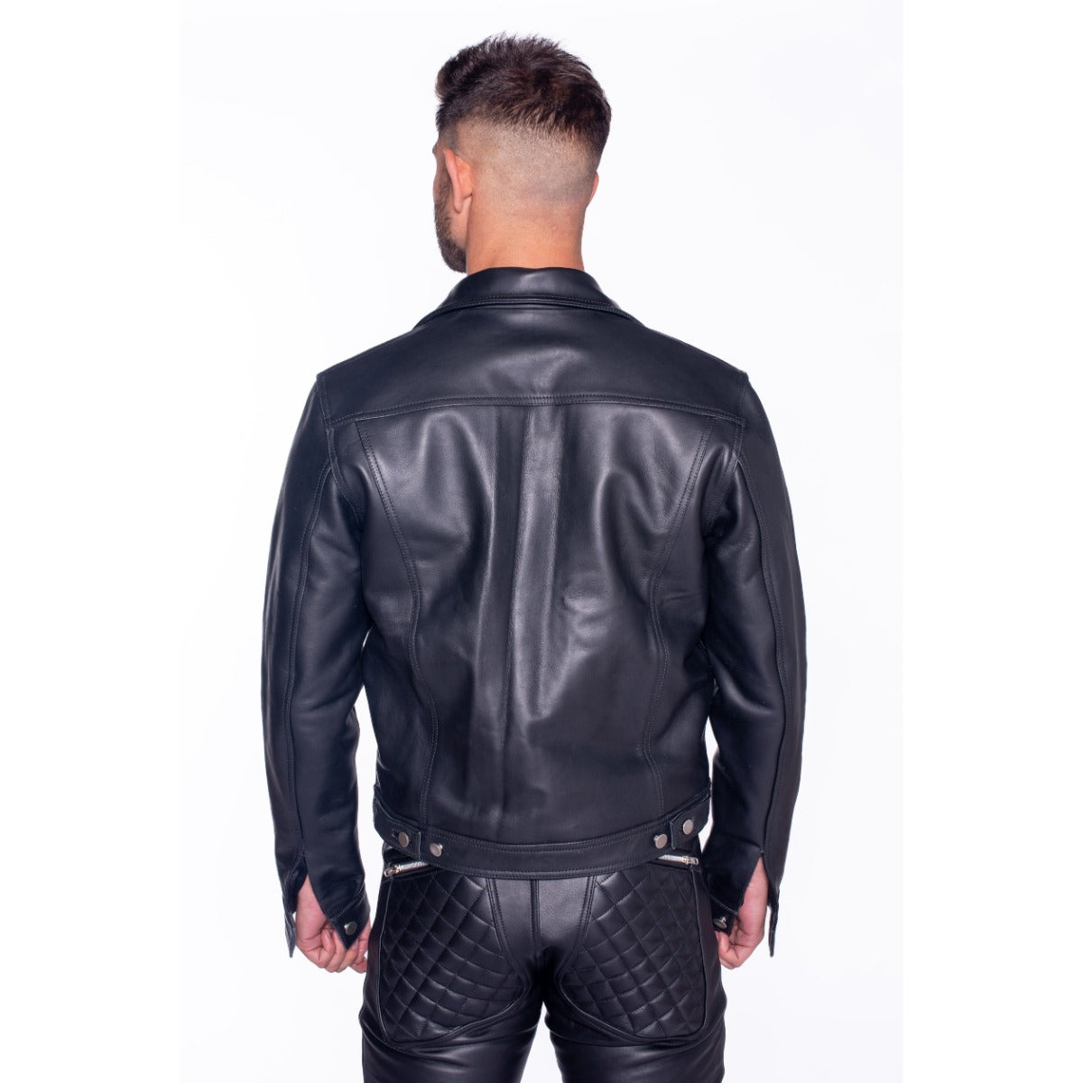 Prowler RED Leather Truker Jacket 2X Large