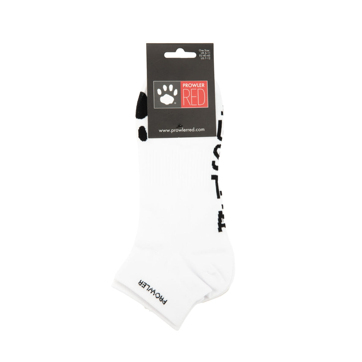 Prowler RED Ankle Sock Just A Hole