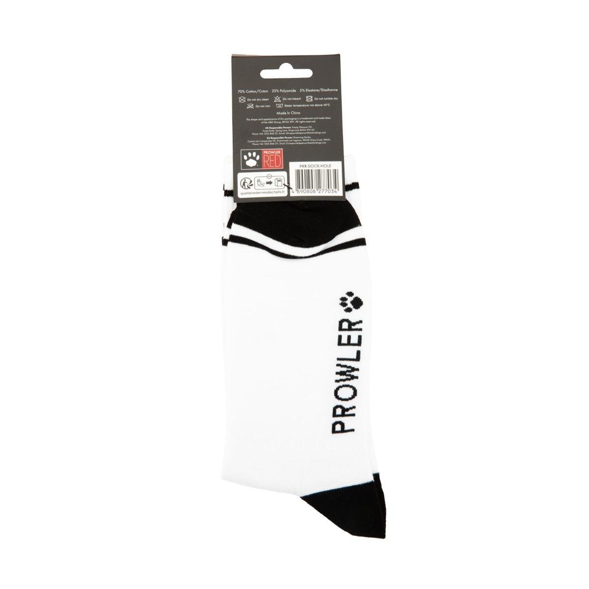 Prowler RED Just A Hole Socks