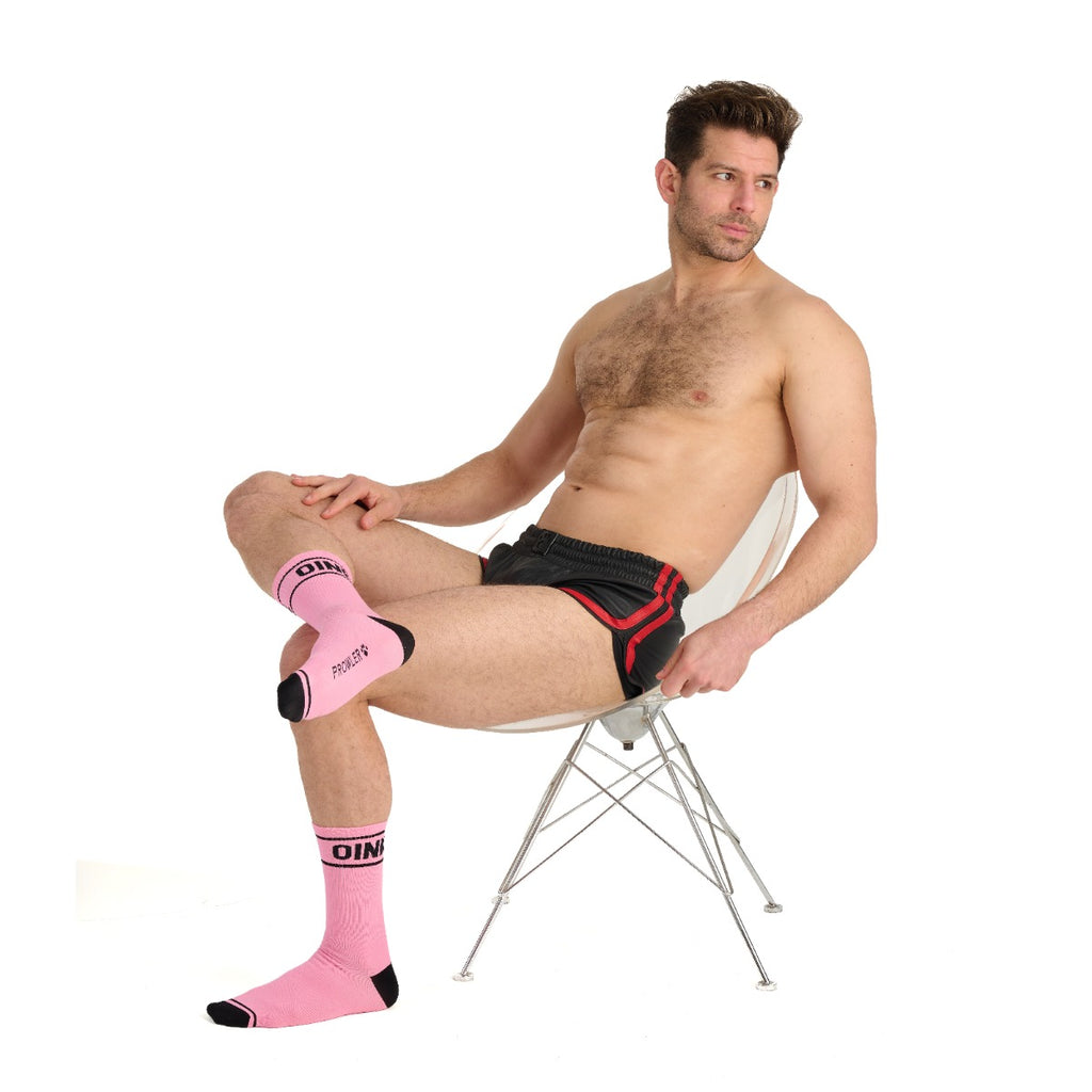 Prowler RED Oink Socks Pink