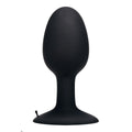Prowler RED Large Weighted Butt Plug Black