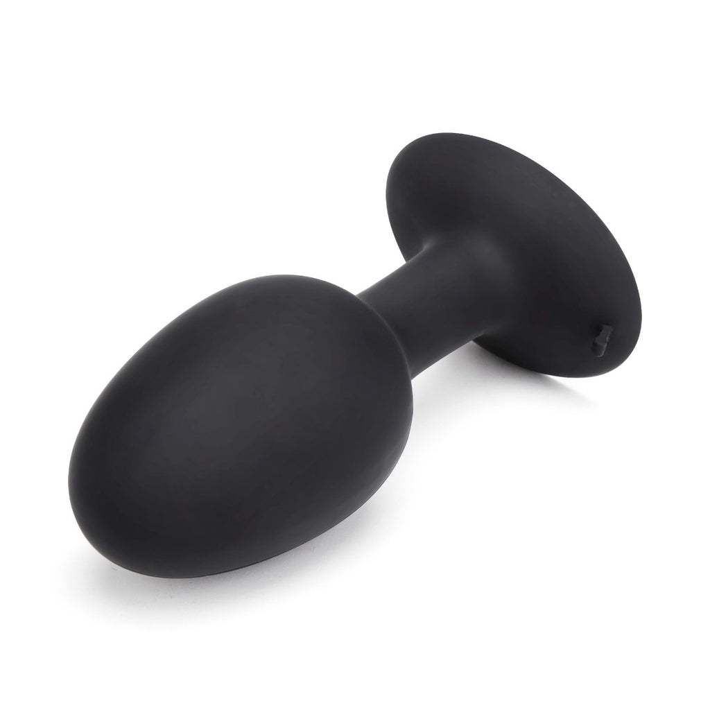 Prowler RED Large Weighted Butt Plug Black