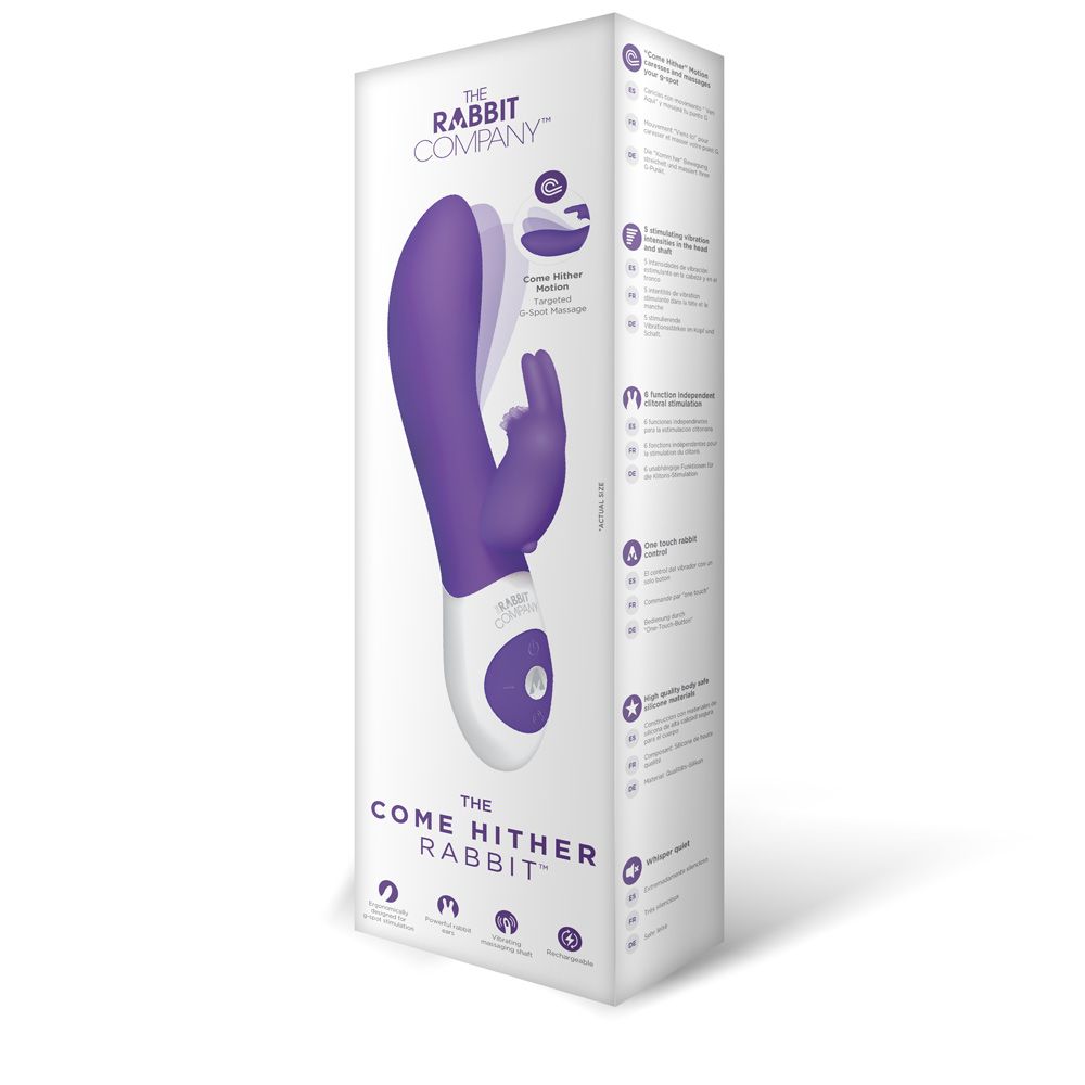 The Come Hither Rabbit Purple
