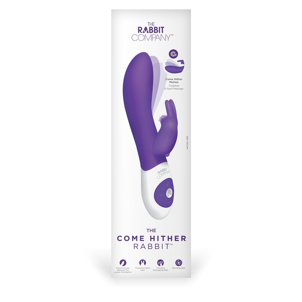 The Come Hither Rabbit Purple
