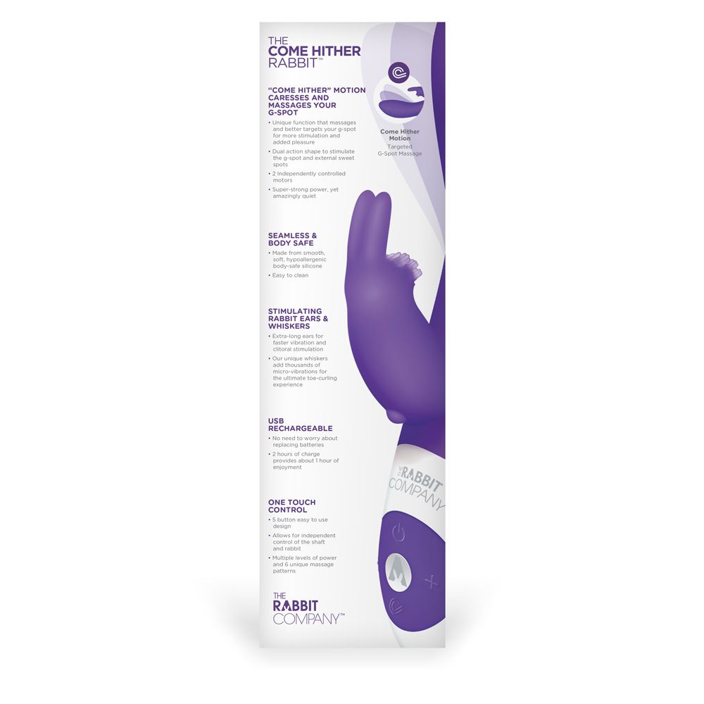 The Come Hither Rabbit Purple