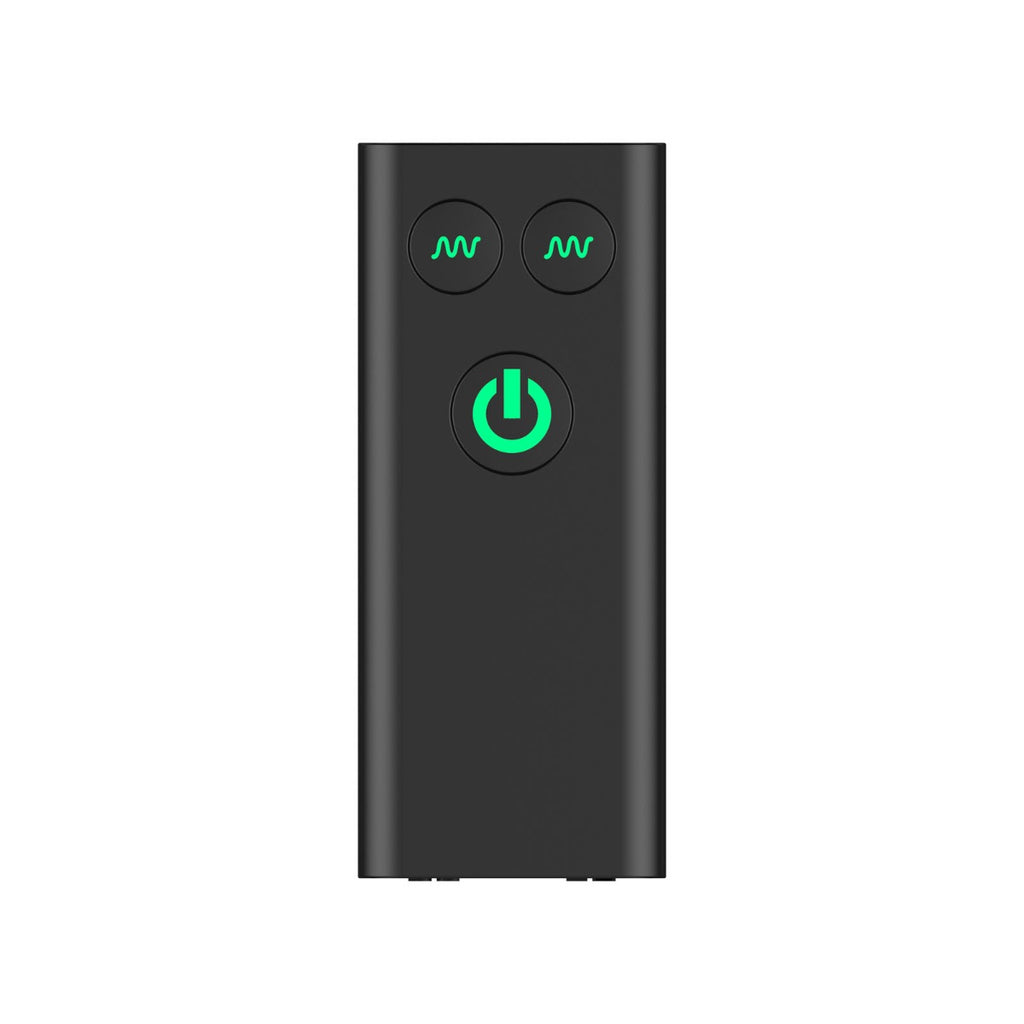 RIDE EXTREME Dual Motor Remote Control Prostate Vibrator - Black