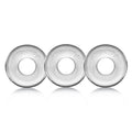 Oxballs Ringer 3-pack of DO-NUT-1 Clear