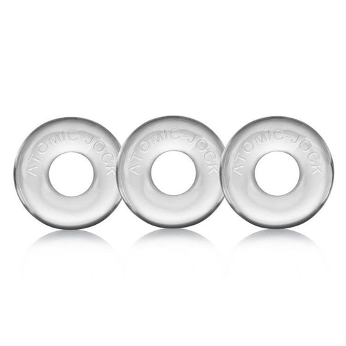 Oxballs Ringer 3-pack of DO-NUT-1 Clear