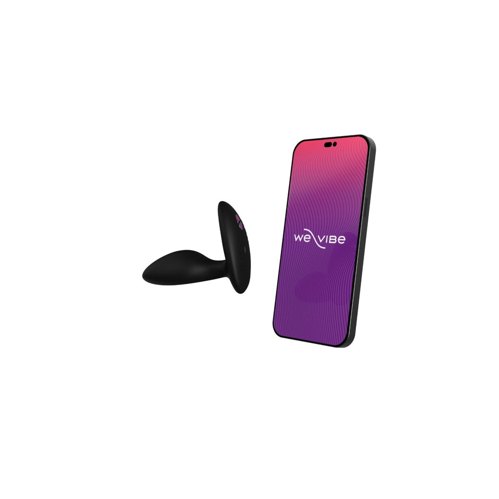 We-Vibe Ditto+ Vibrating Anal Plug Satin Black