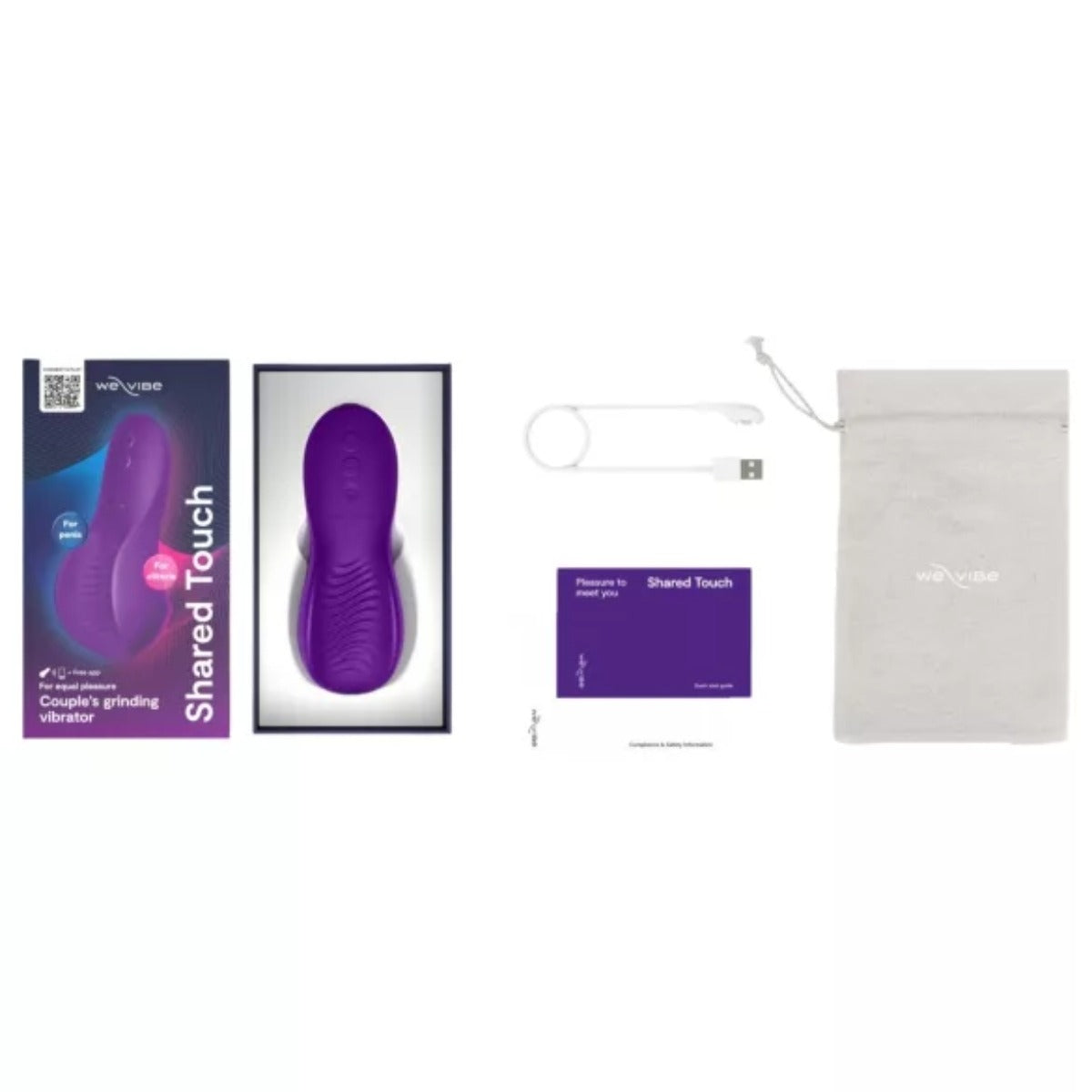 We-Vibe Shared Touch Couples Grinding Vibrator