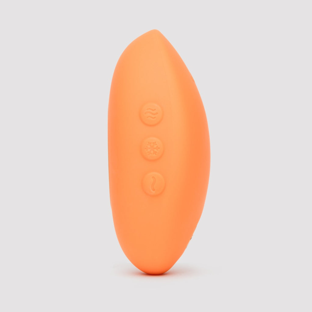 We-Vibe Temp Lay On Clitoral Warming Vibrator Tangerine