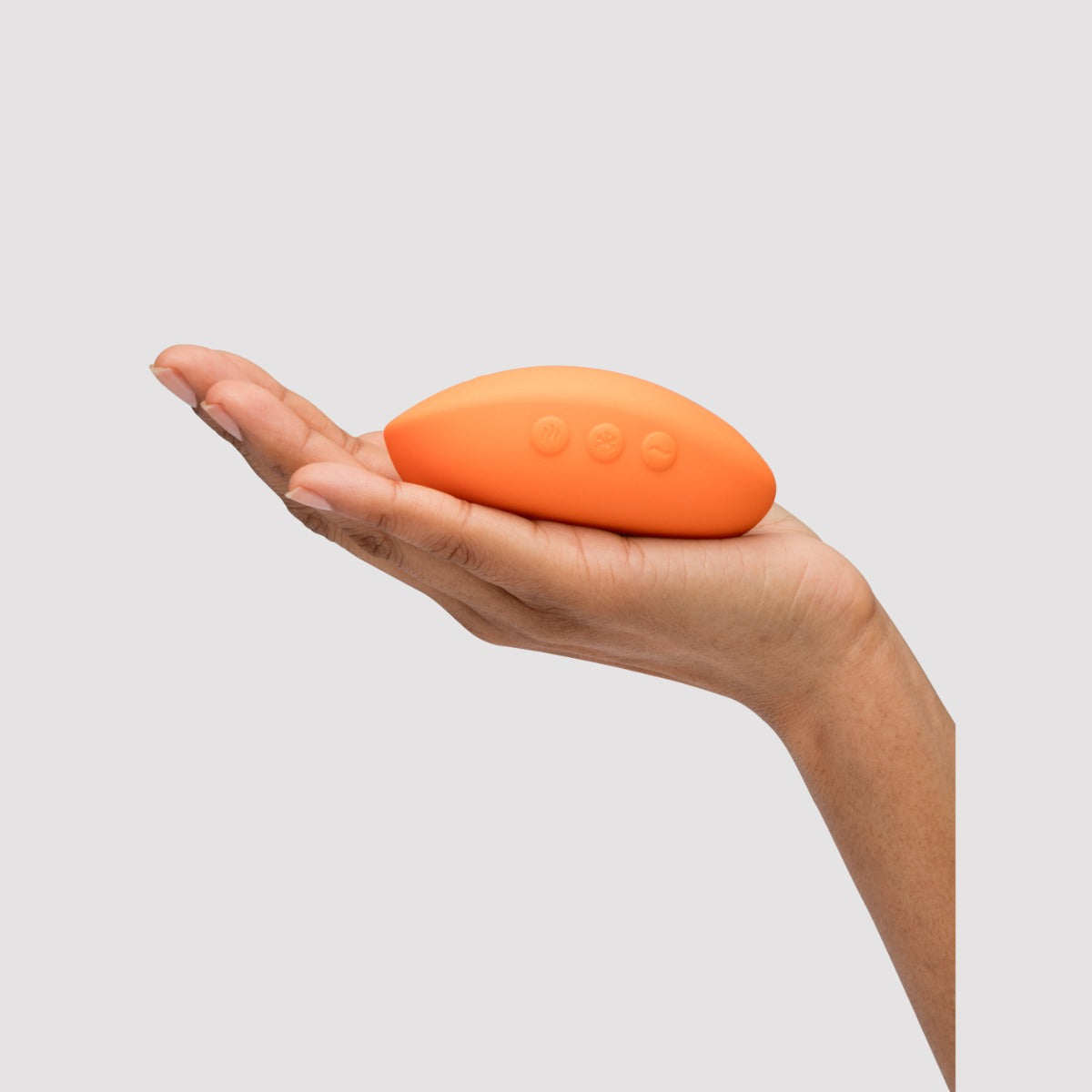 We-Vibe Temp Lay On Clitoral Warming Vibrator Tangerine