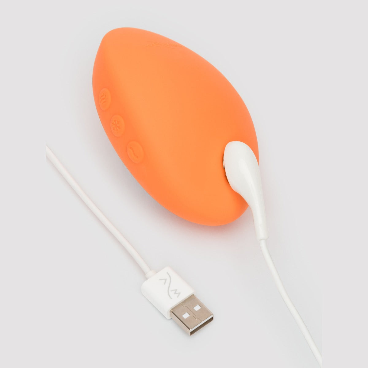 We-Vibe Temp Lay On Clitoral Warming Vibrator Tangerine