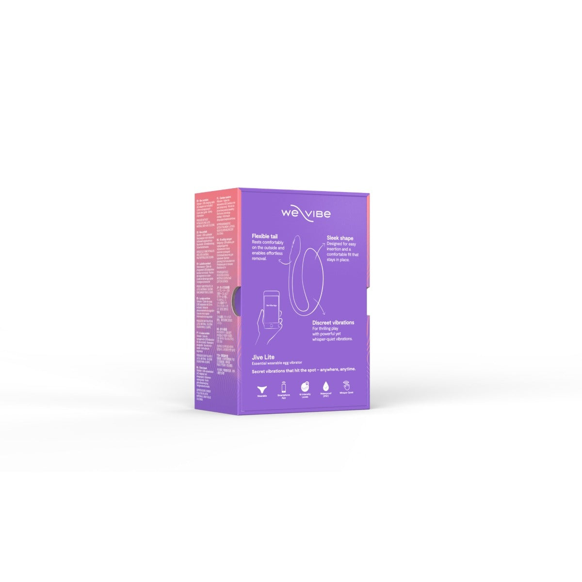 We-Vibe Jive Lite Egg Vibrator With App Control Purple