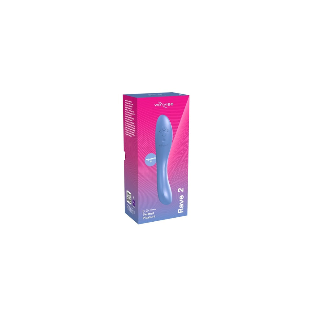 We-Vibe Rave 2 App Controlled G-Spot Vibrator Blue