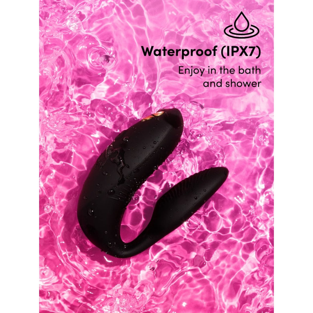 We-Vibe Chorus Pro Satin Couples Vibrator Black