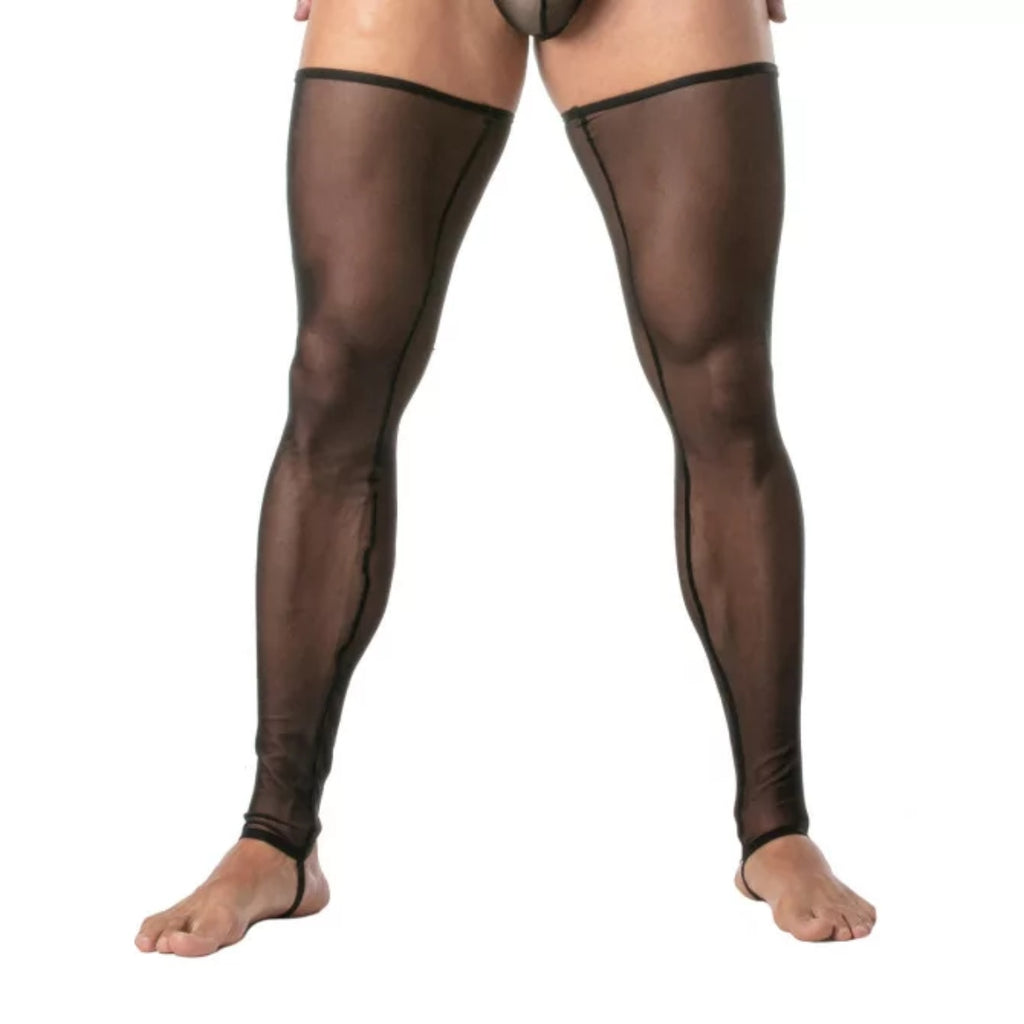 Mesh Long Legs for men - Size : M/L