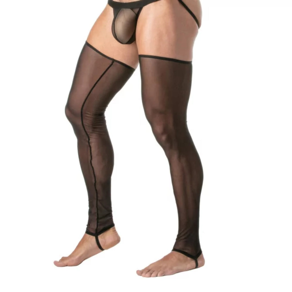 Mesh Long Legs for men - Size : M/L