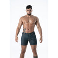 TOF Paris Raw Denim Backless Shorts Large