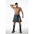 TOF Paris Raw Denim Zip Kilt Medium