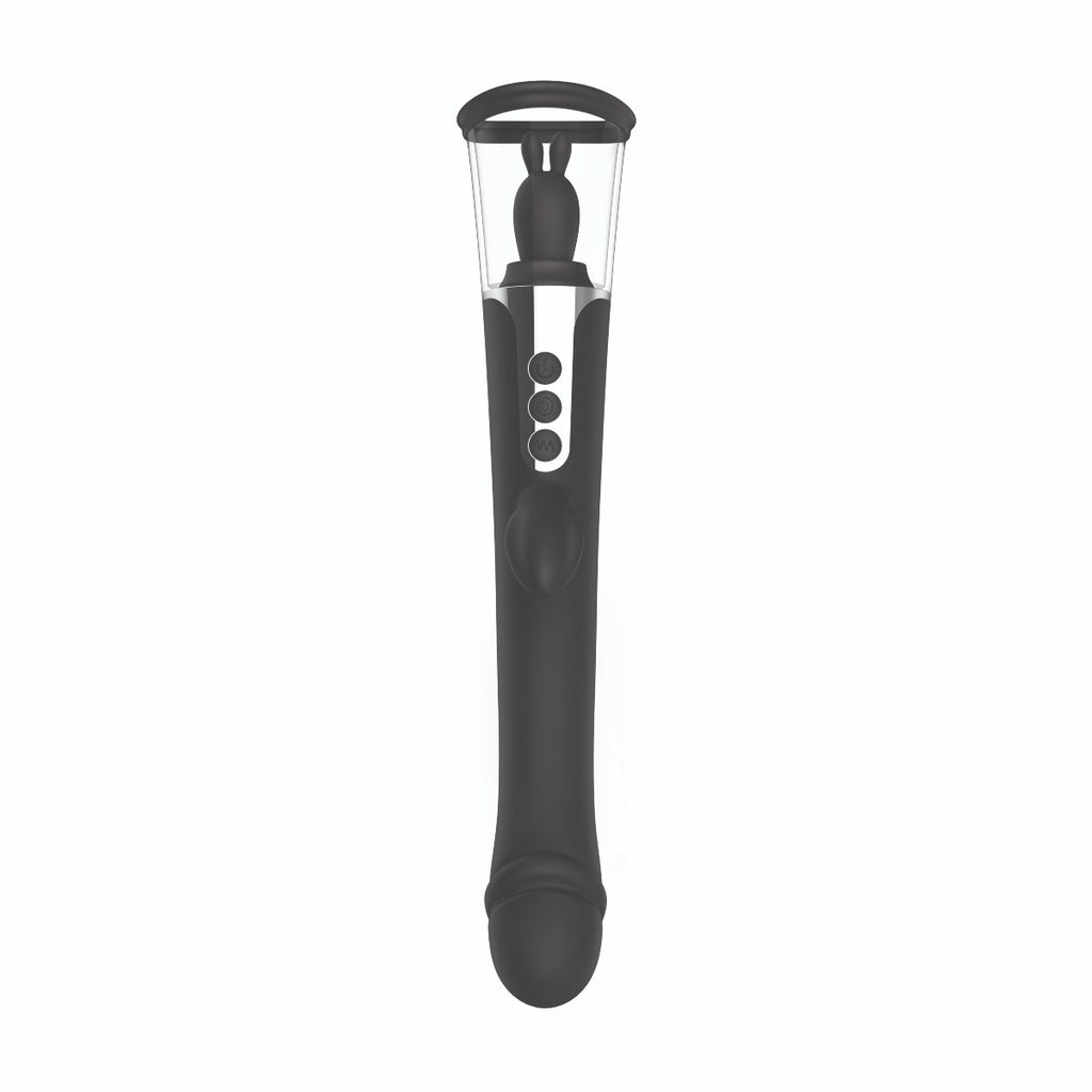 The Rabbit Company The 3 Way Rabbit Vibrator Black