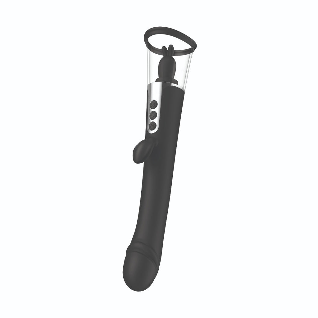 The Rabbit Company The 3 Way Rabbit Vibrator Black