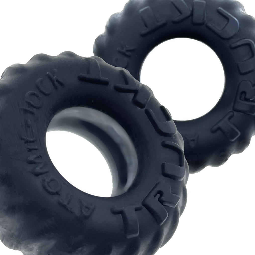 Oxballs Truckt 2-Piece Cockring - Plus + Silicone Special Edition Night