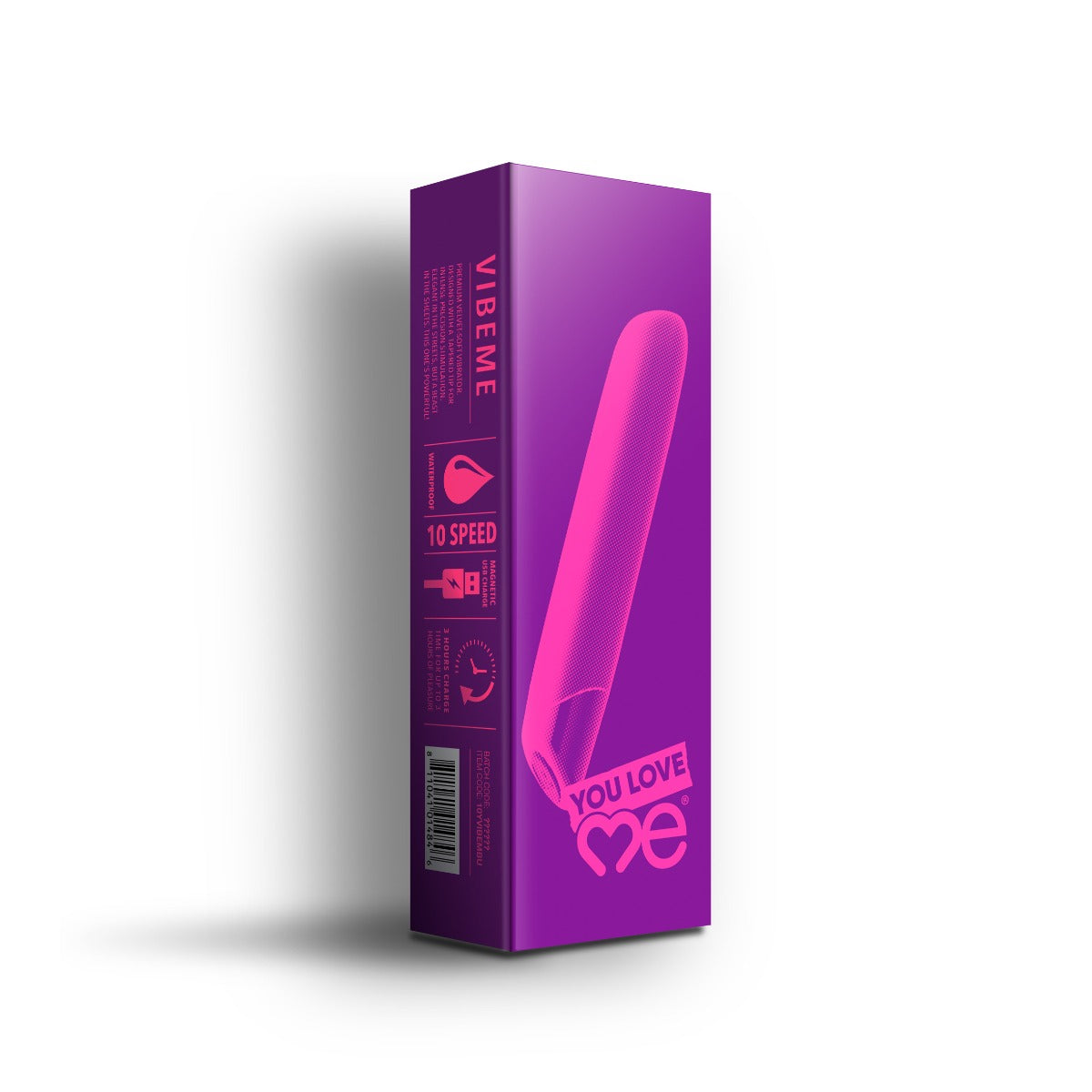 You Love Me Vibe Me Velvet Soft Vibrator Lilac