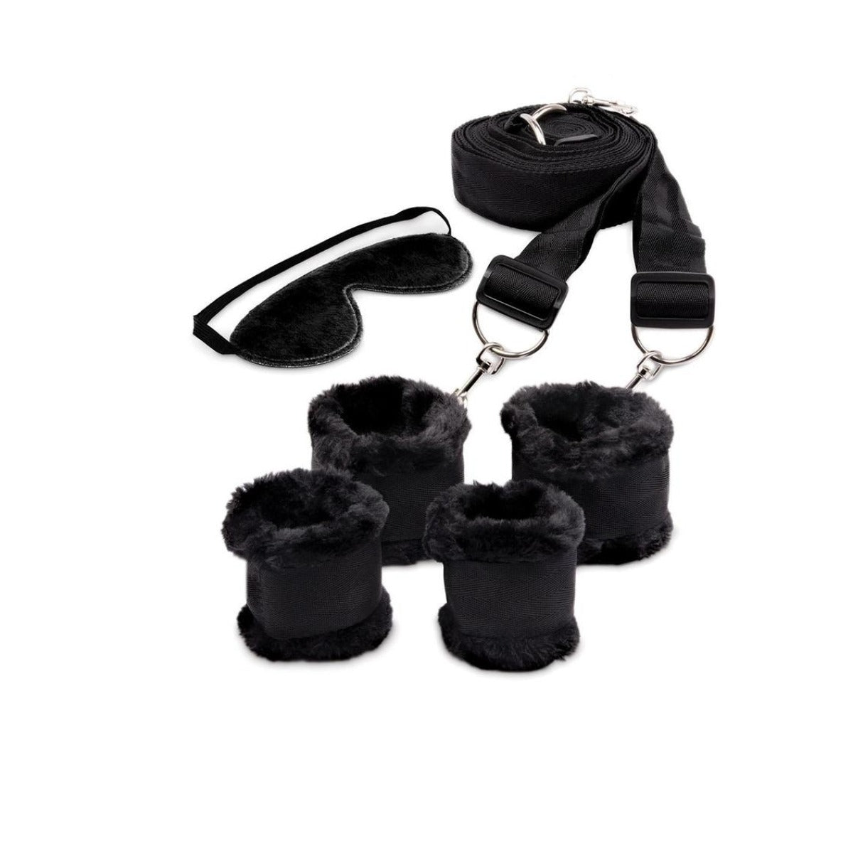 Whipsmart Fuzzy Bedroom Bondage Kit